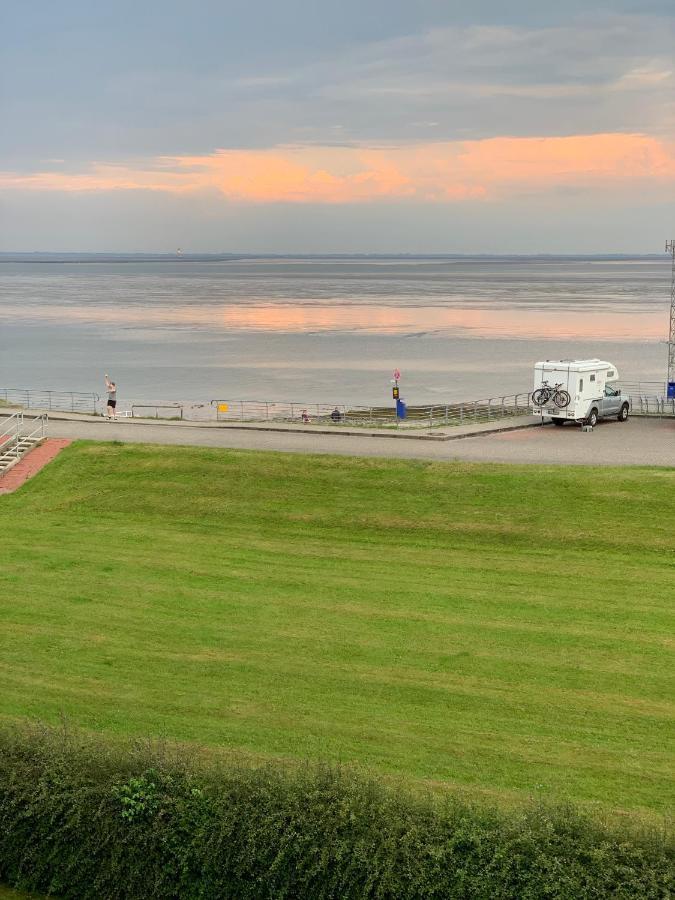 شقة Fewo Mit Meerblick - Direktzugang Zur Nordsee فيلهلمسهافن المظهر الخارجي الصورة