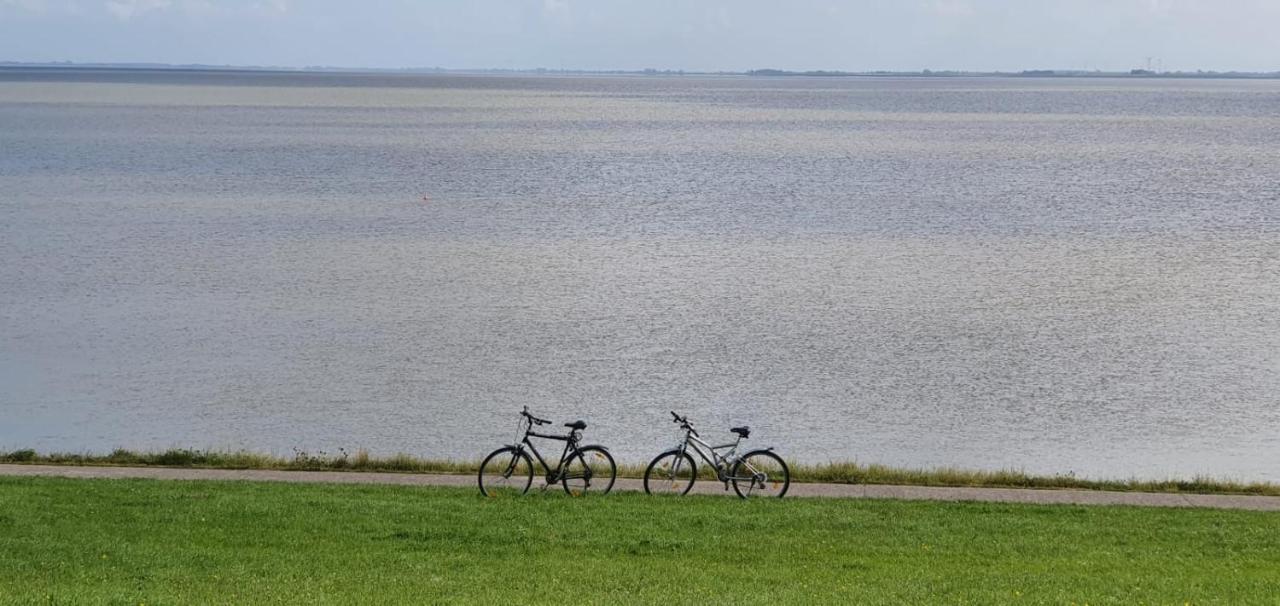 شقة Fewo Mit Meerblick - Direktzugang Zur Nordsee فيلهلمسهافن المظهر الخارجي الصورة