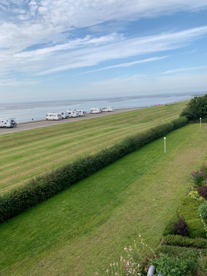 شقة Fewo Mit Meerblick - Direktzugang Zur Nordsee فيلهلمسهافن المظهر الخارجي الصورة